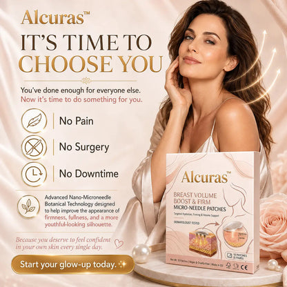 Alcuras® Targeted Breast Enhancement Advanced Nano Microneedle Patch