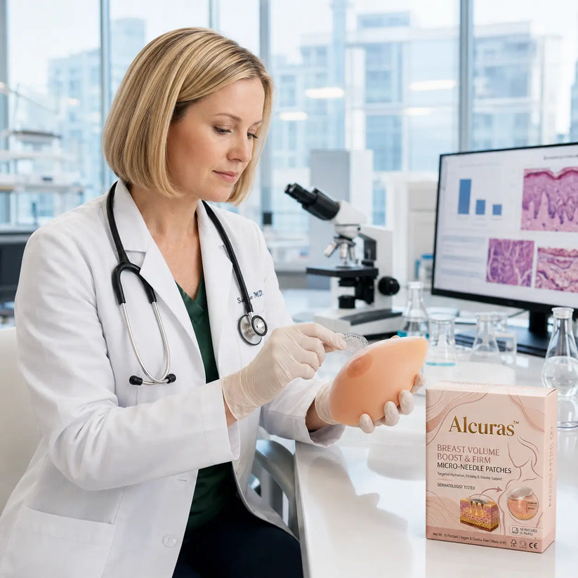 Alcuras® Targeted Breast Enhancement Advanced Nano Microneedle Patch
