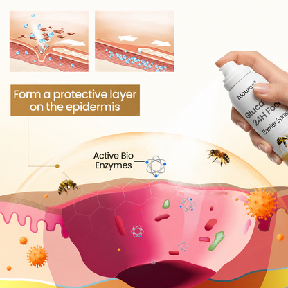 Alcuras® GlucaVeil 24H Foot Barrier Spray