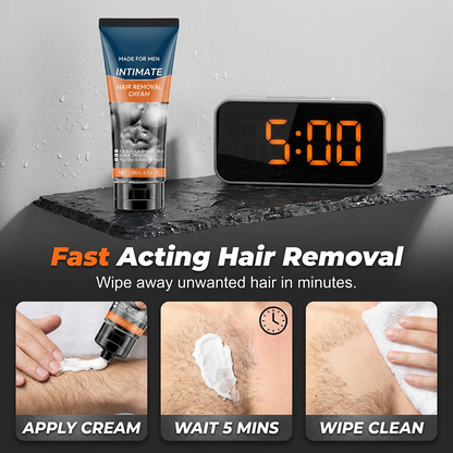 🎁2026 New Arrival 50% OFF💥Men's Intimate Hair Removal Cream